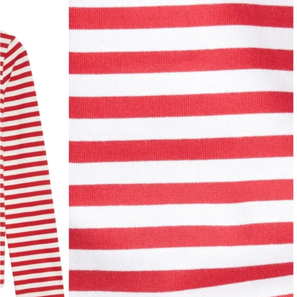 Comme des Garçons Play Striped Long Sleeved T-Shirt preloved - Picture 4 of 6
